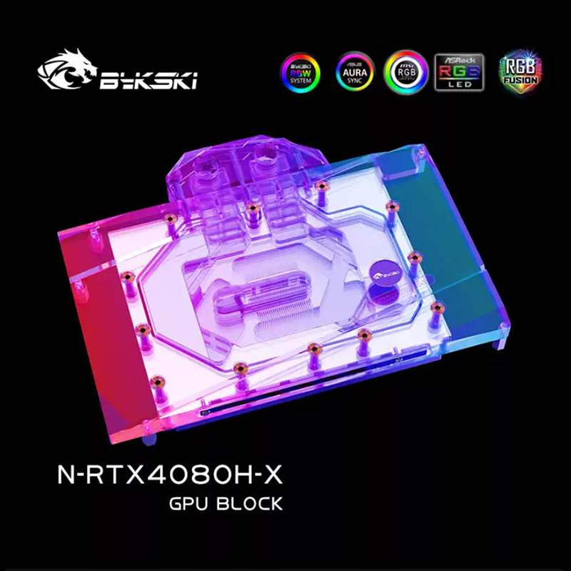Nvidia Vga Rtx 4080 - Bykski GPU Water Block untuk NVIDIA