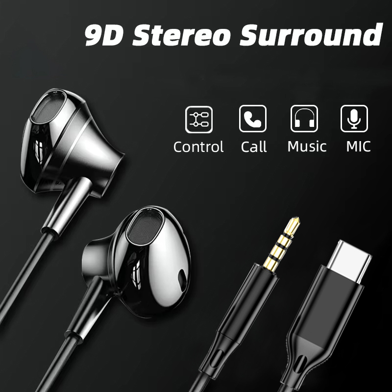 Xiaomi Gaming Accessories - Headset Stereo In-Ear dengan Kontrol Volume,