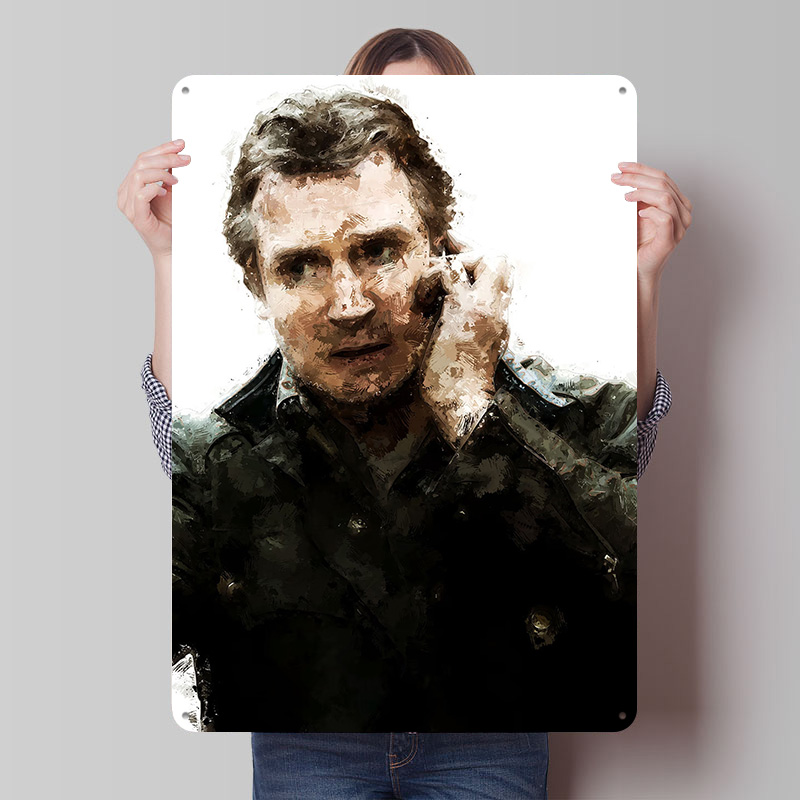 Gaming Accessories Europe - Poster Cetak Karya Seni Liam Neeson,