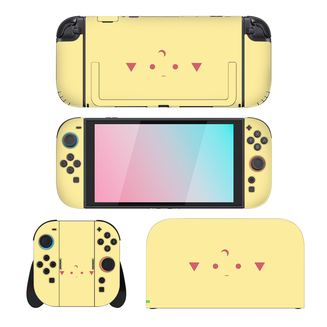 Gaming Accessories Pink - Stiker Pelindung Kartun Anime Baru untuk