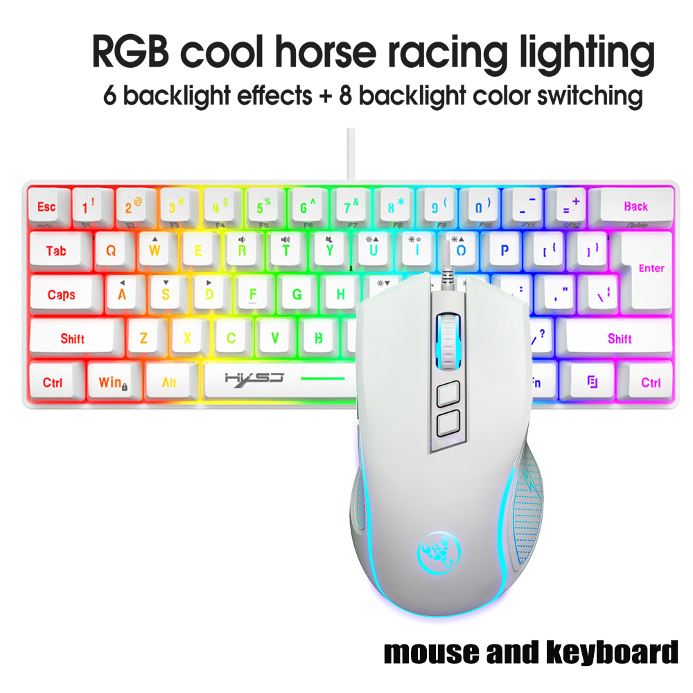 Gaming Accessories Combo - Keyboard dan Mouse Kit Gamer Keyboard
