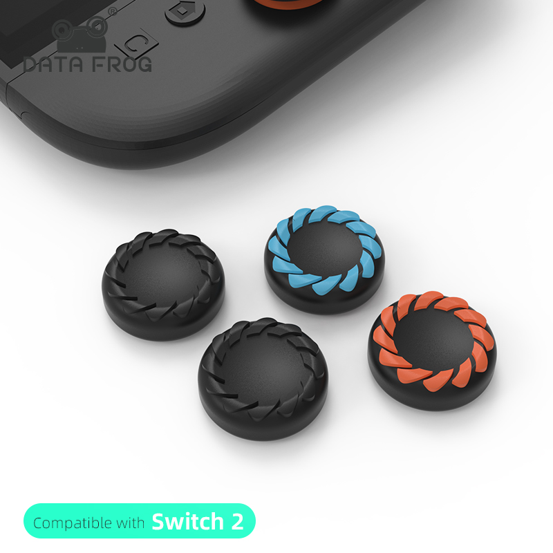 Gaming Accessories Nintendo Switch - Tutup Pegangan Jempol Silikon Katak DATA