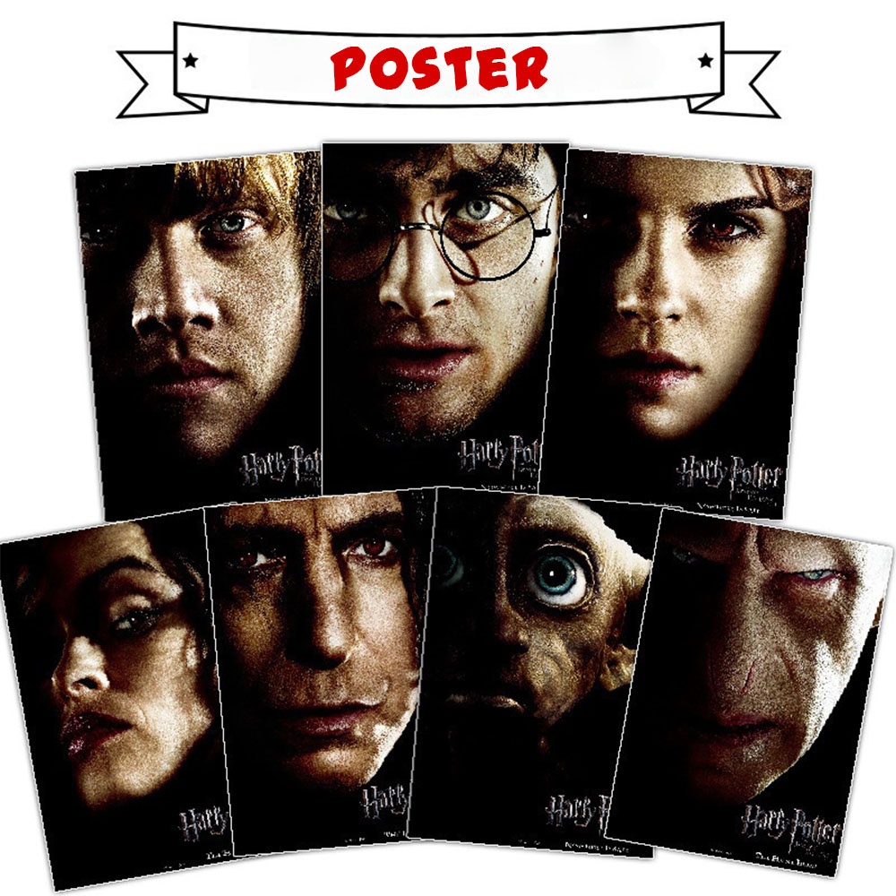 Gaming Accessories For Bedroom - Poster Harry Potter Asli Cetakan Seni