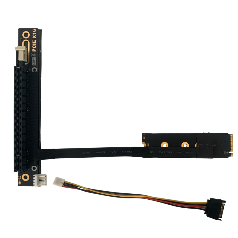 Vertical Gpu Bracket - PCIe 3.0 M.2 M Kunci NVMe