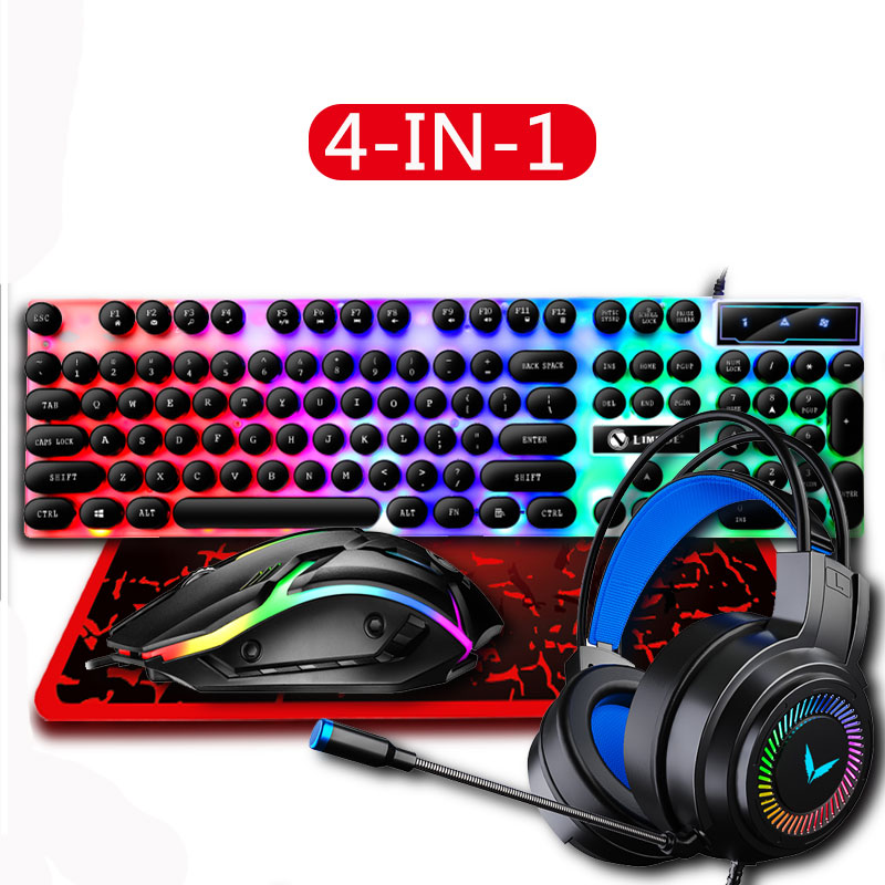Gaming Accessories Combo - Kombinasi Keyboard dan Mouse Gaming 4