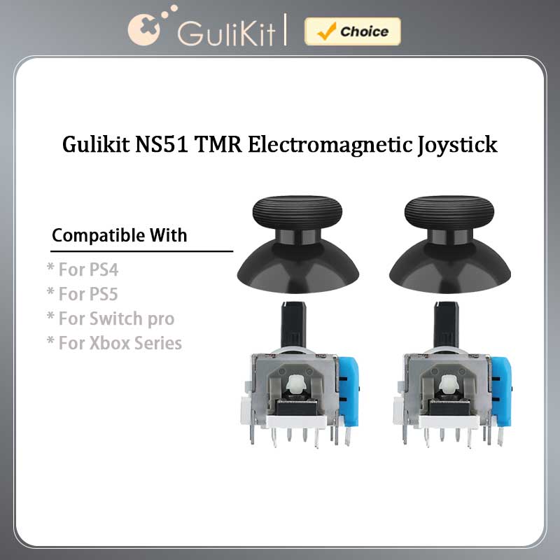 Gaming Accessories Joystick - GuliKit NS51 TMR Joystick dengan Stick