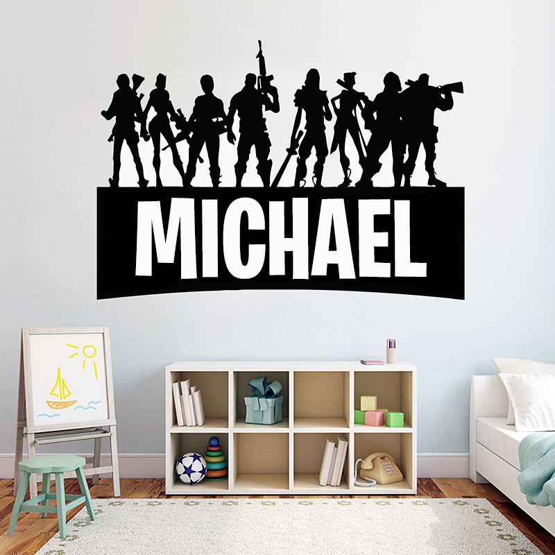 Gaming Accessories For Bedroom - Permainan Gamer Pribadi Nama Dinding Dekorasi