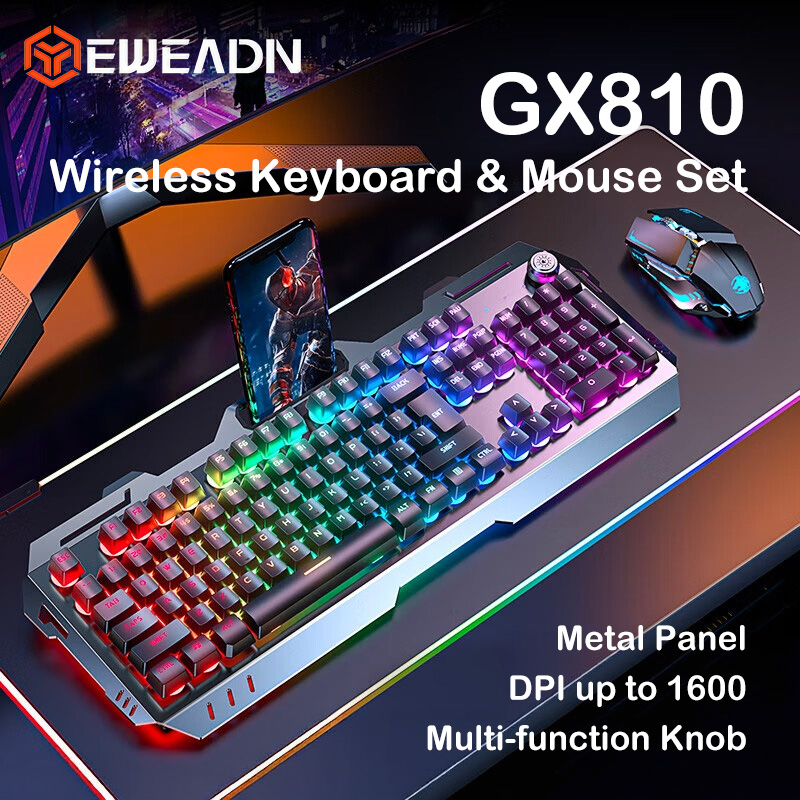 Gaming Accessories Combo - EWEADN GX810 Kombinasi Keyboard dan Mouse