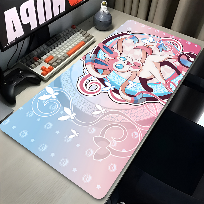 Gaming Accessories Pink - Alas Mouse Lucu Merah Muda Besar