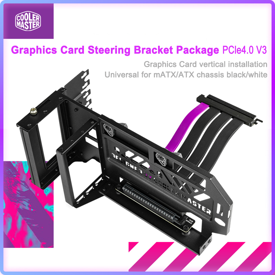 Cooler Master Braket Kemudi Ka - Vertical Gpu Bracket ulasan dan harga