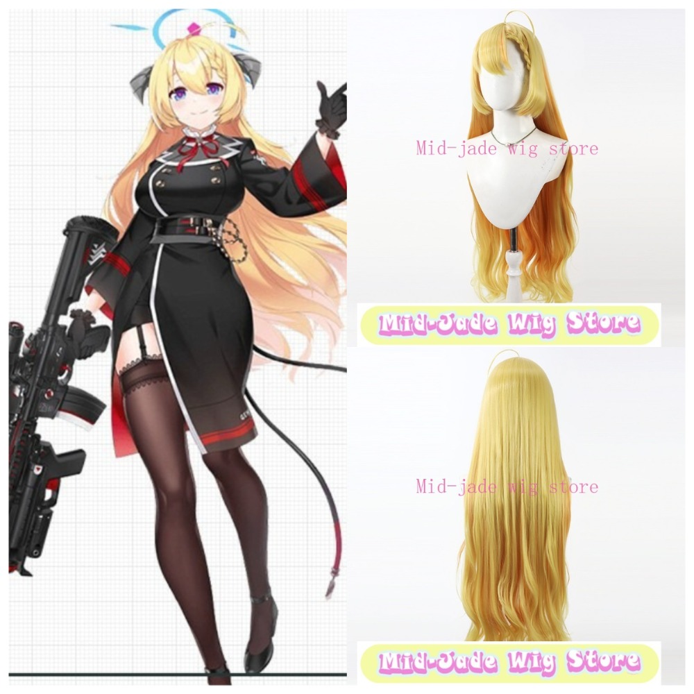 Wig Cosplay Blue Archive Wanib - Gaming Accessories Korea ulasan dan harga