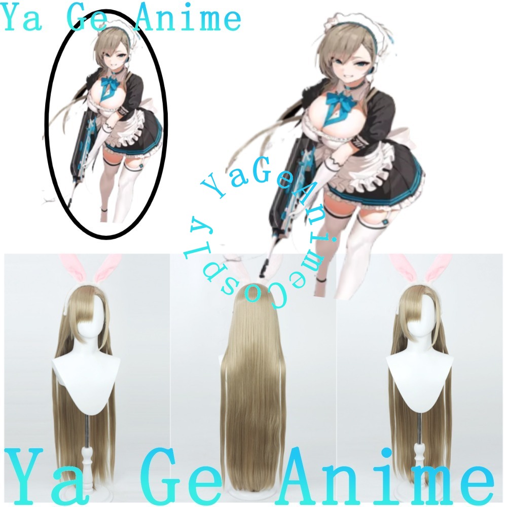 Wig Cosplay Blue Archive Asuna - Gaming Accessories Korea ulasan dan harga