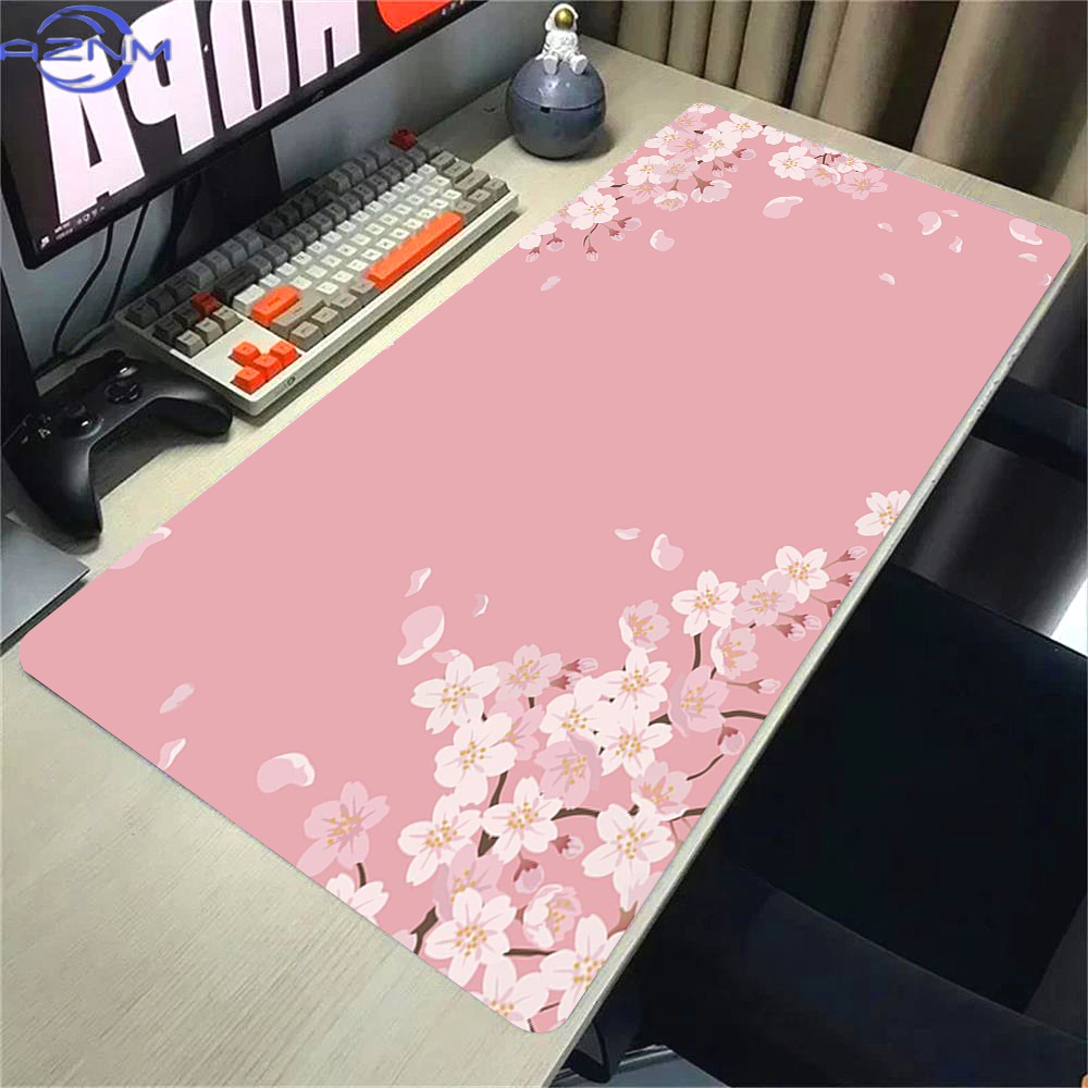 Alas Mouse Anime Pink Sakura A - Gaming Accessories Pink ulasan dan harga