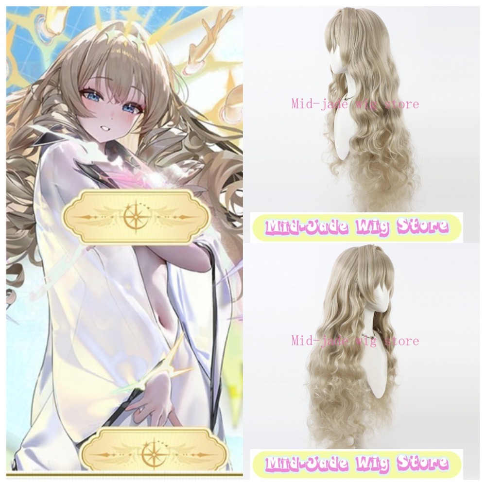 Wig Cosplay Crown Rambut Kerit - Gaming Accessories Korea ulasan dan harga