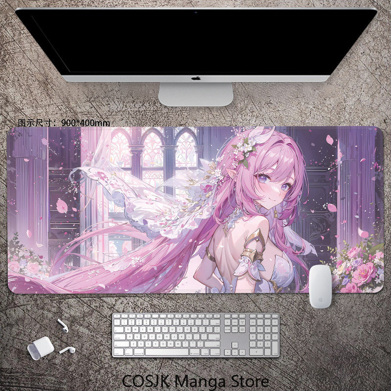 Alas Mouse Gaming Anime Honkai - Gaming Accessories Korea ulasan dan harga