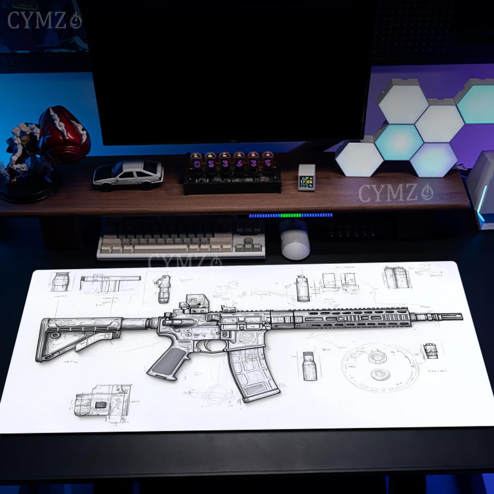Alas Mouse Besar dengan Gambar - Gaming Accessories Drawing ulasan dan harga