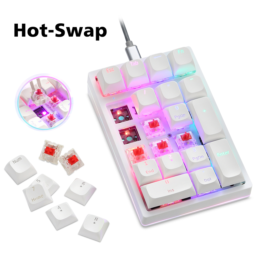 K24Pro 21 tombol bantalan nomo - Keyboard Numpad Separate ulasan dan harga