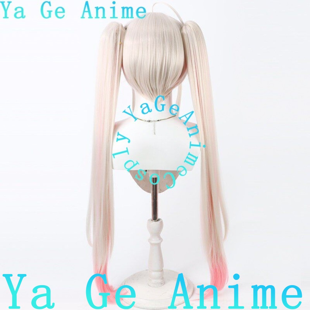 Wig Cosplay Rambut Campuran Mu - Gaming Accessories Korea ulasan dan harga