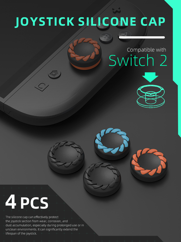 Tutup Pegangan Jempol Silikon  - Gaming Accessories Nintendo Switch ulasan dan harga