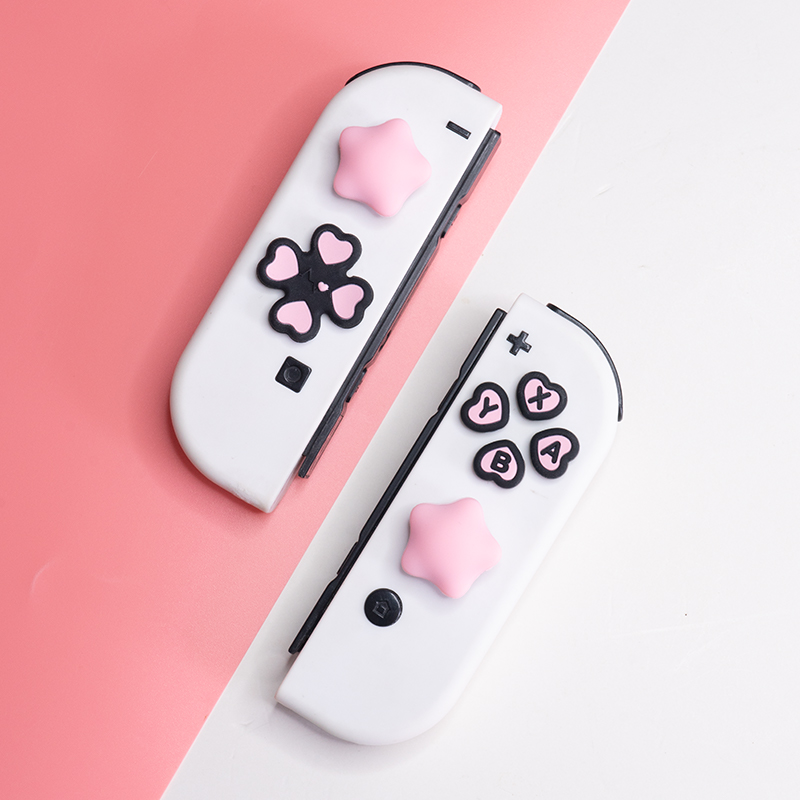 Stiker Tombol Multiwarna + Set - Gaming Accessories Pink ulasan dan harga