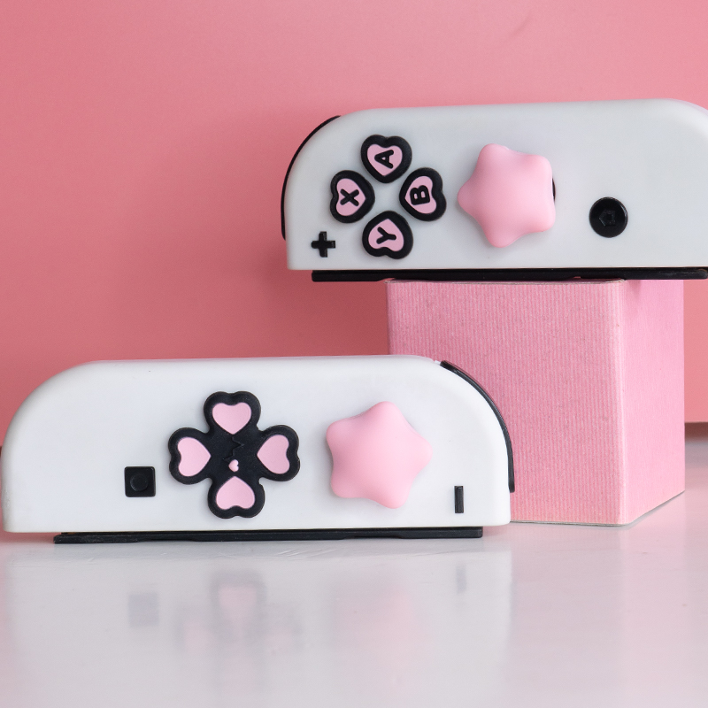Stiker Tombol Multiwarna + Set - Gaming Accessories Pink ulasan dan harga