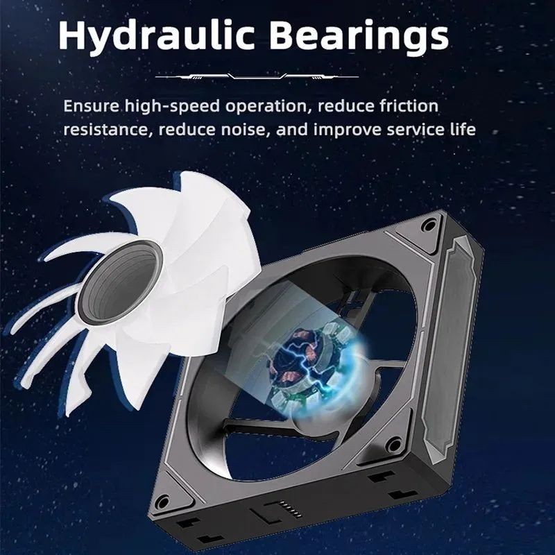 LDPCSJ DL-1 120mm Kipas Casing - Gaming Hardware And Accessories ulasan dan harga
