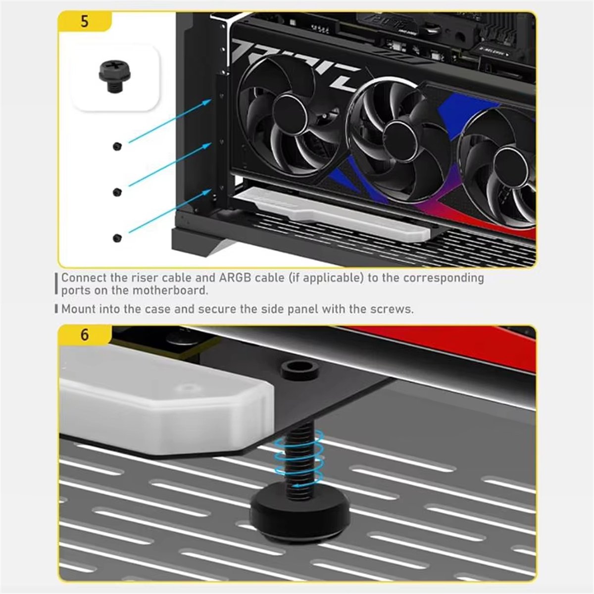 Braket Pemasangan GPU Vertikal - Vertical Gpu Bracket ulasan dan harga