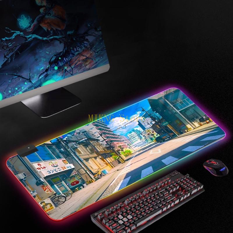 Anime Gaming Mouse Pad City Di - Gaming Accessories Best ulasan dan harga
