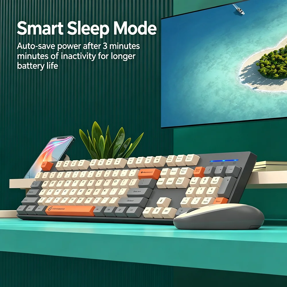 KEBIDUMEI Set Keyboard dan Mou - Gaming Accessories Combo ulasan dan harga