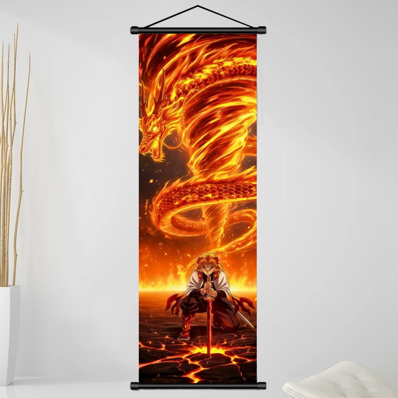 Demon Slayer Kyojuro Rengoku H - Gaming Accessories For Bedroom ulasan dan harga