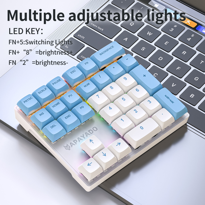 K33 Compact Mechanical Numpad, - Keyboard Numpad Separate ulasan dan harga