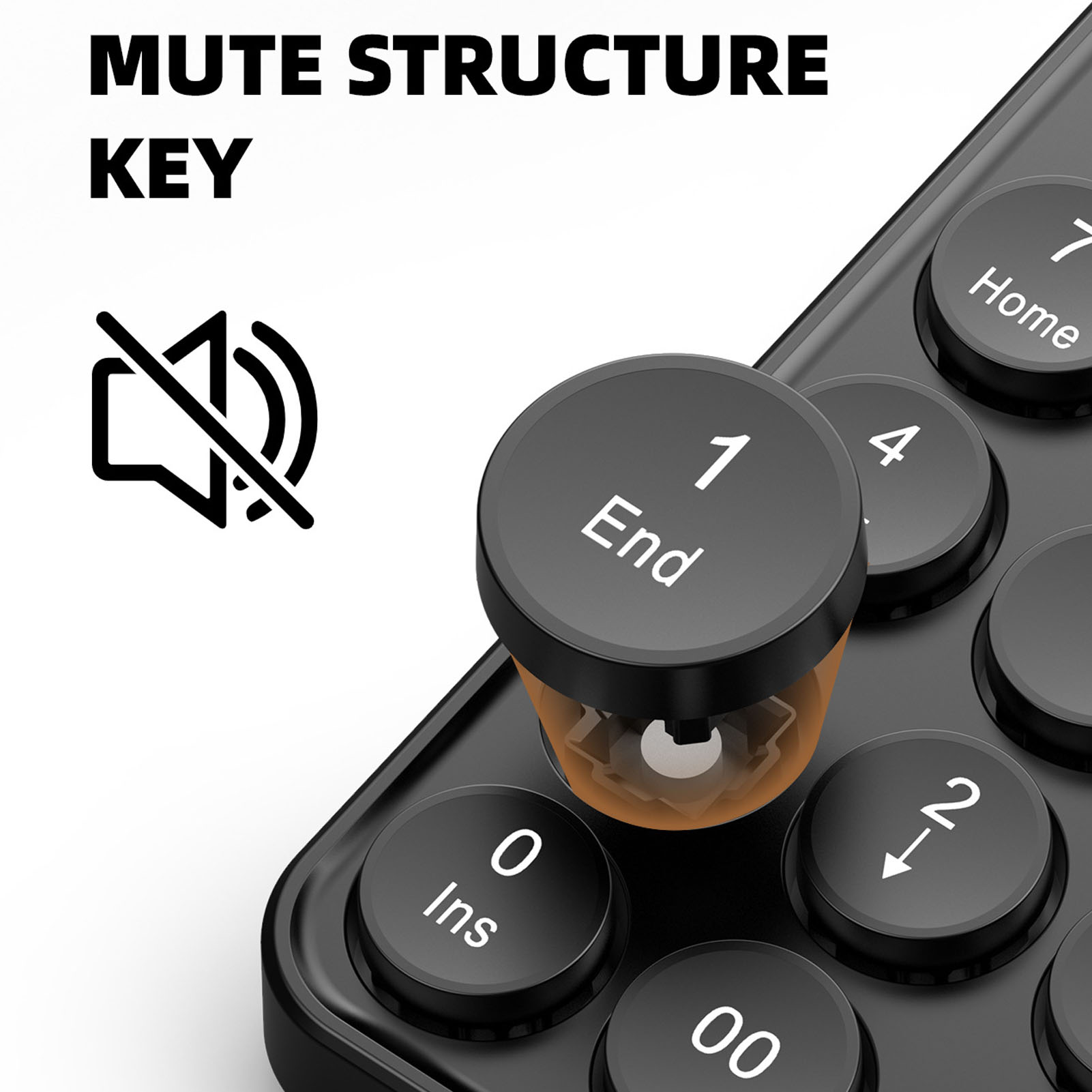 Keypad Numerik Mini dengan Tom - Keyboard Numpad Separate ulasan dan harga