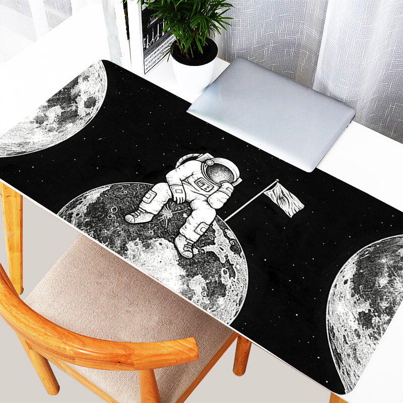 Alas Mouse Astronot Hitam Puti - Gaming Laptop Essential Accessories ulasan dan harga