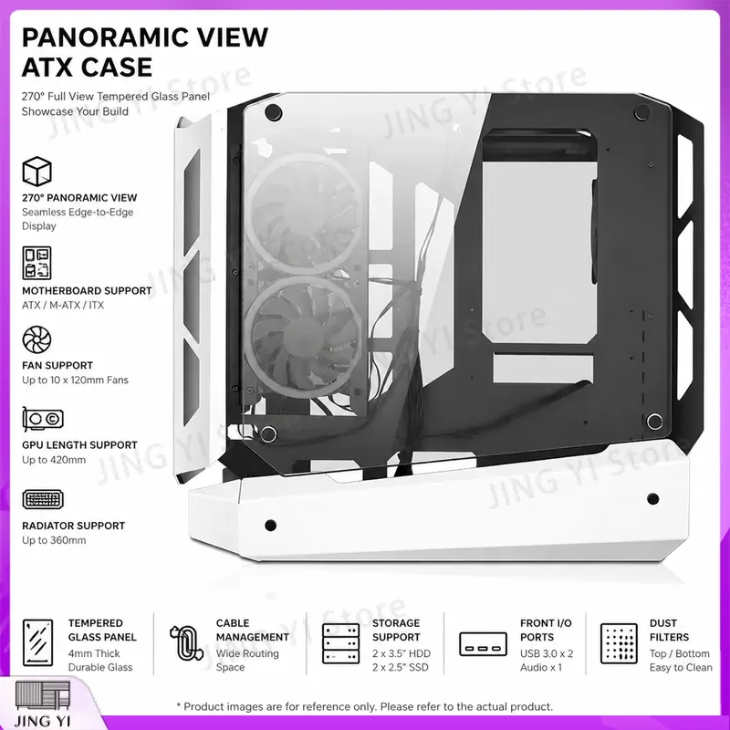 Casing PC Gaming mATX, Casing  - Gaming Hardware And Accessories ulasan dan harga