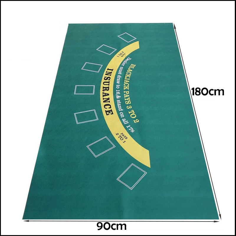 Taplak Meja Poker 180X90Cm Kai - Gaming Accessories ulasan dan harga