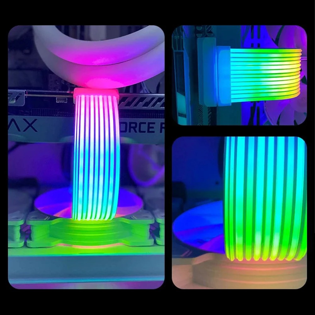 Strip lampu RGB PC cocok untuk - Vertical Gpu Bracket ulasan dan harga