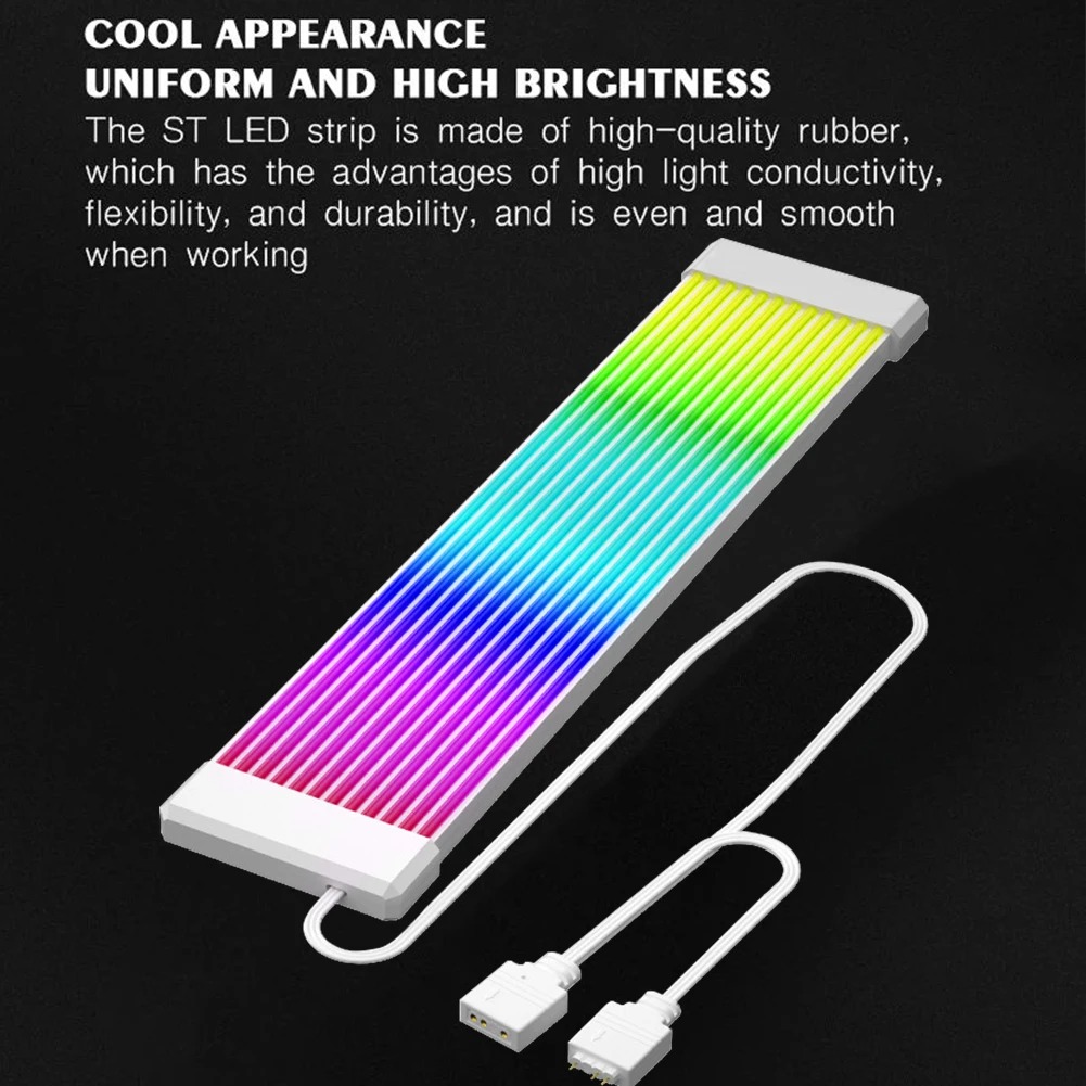 Strip lampu RGB PC cocok untuk - Vertical Gpu Bracket ulasan dan harga