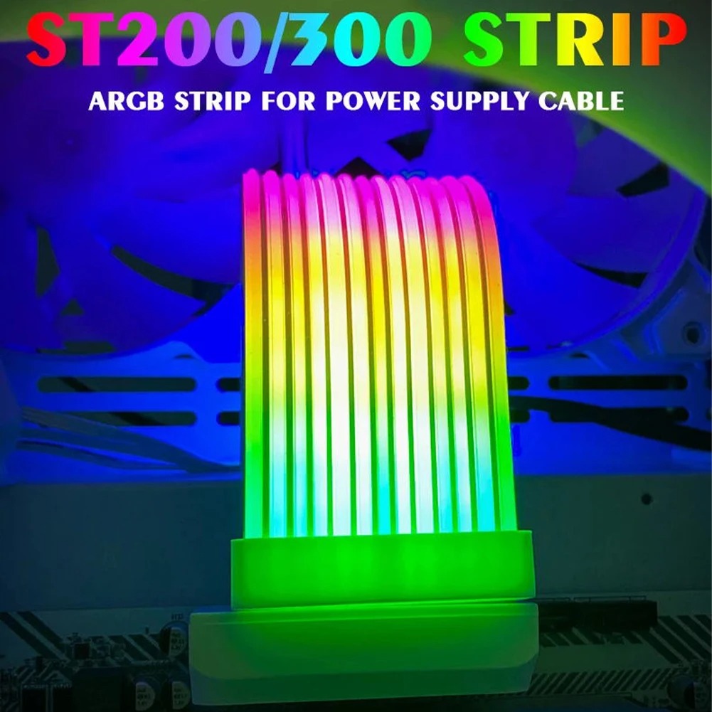 Strip lampu RGB PC cocok untuk - Vertical Gpu Bracket ulasan dan harga