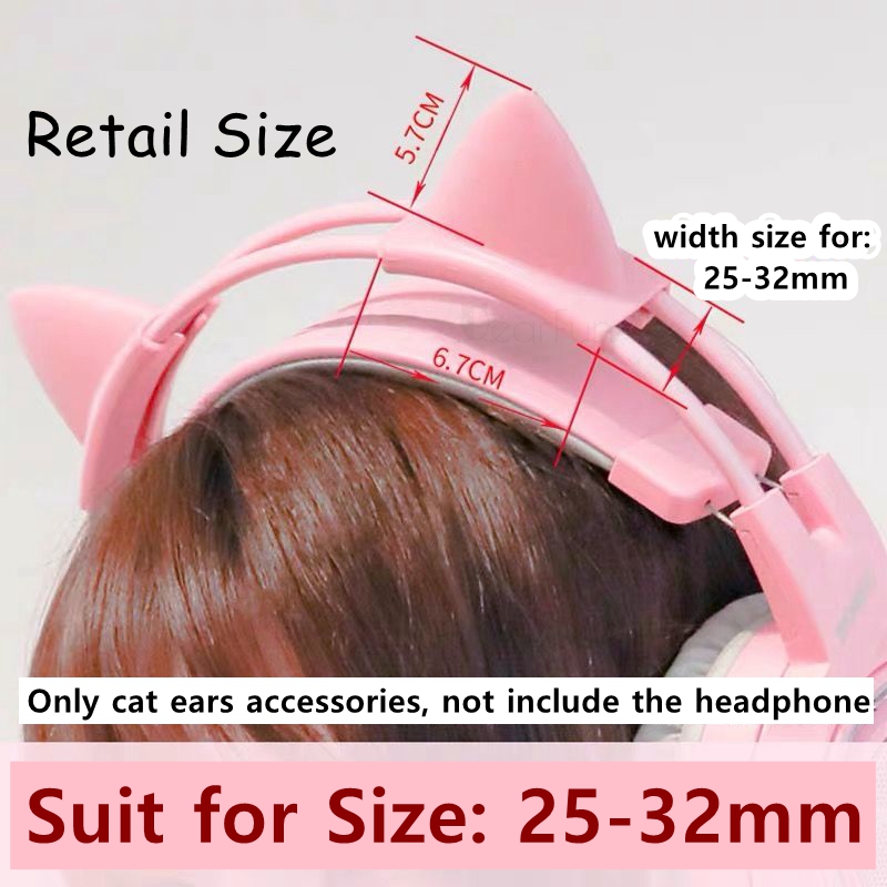 Liontin Telinga Kucing Silikon - Gaming Accessories Pink ulasan dan harga
