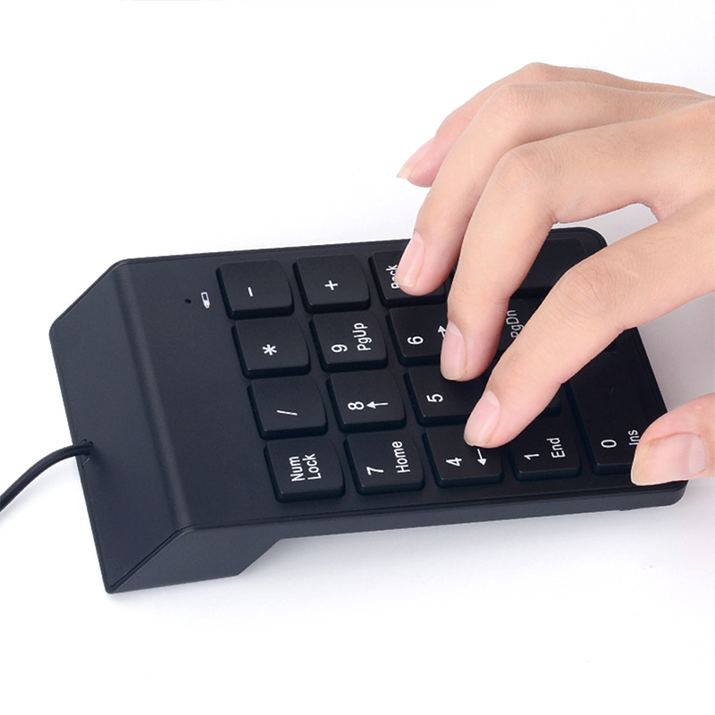 18 Tombol Keyboard Numerik USB - Keyboard Numpad Separate ulasan dan harga