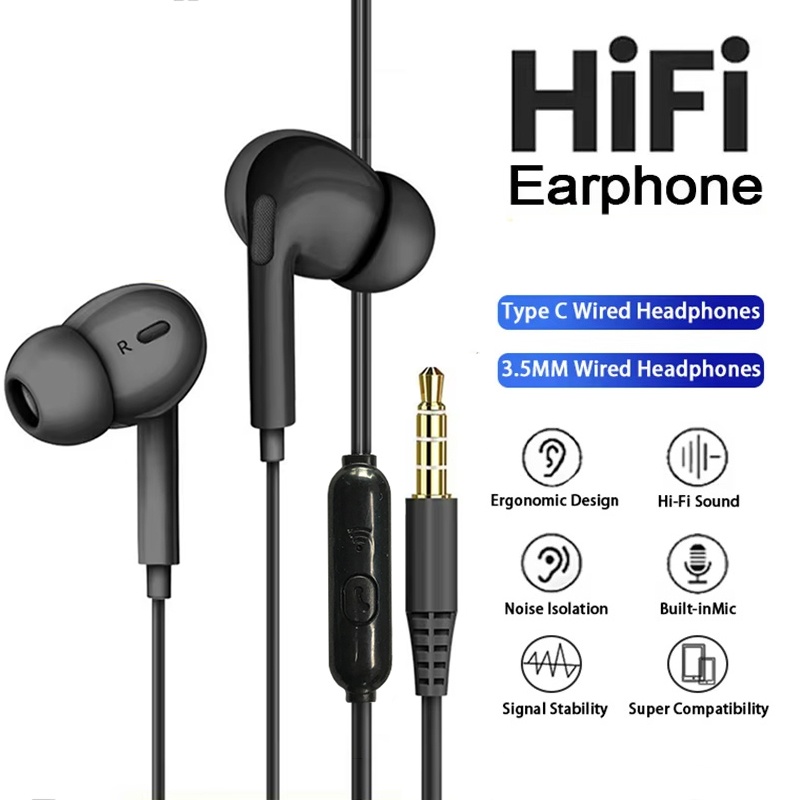 Mikrofon HD earbud Stereo HiFi - Xiaomi Gaming Accessories ulasan dan harga