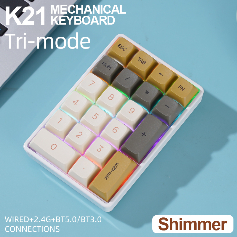 K21 Keypad Numerik Mekanis Tri - Keyboard Numpad Separate ulasan dan harga