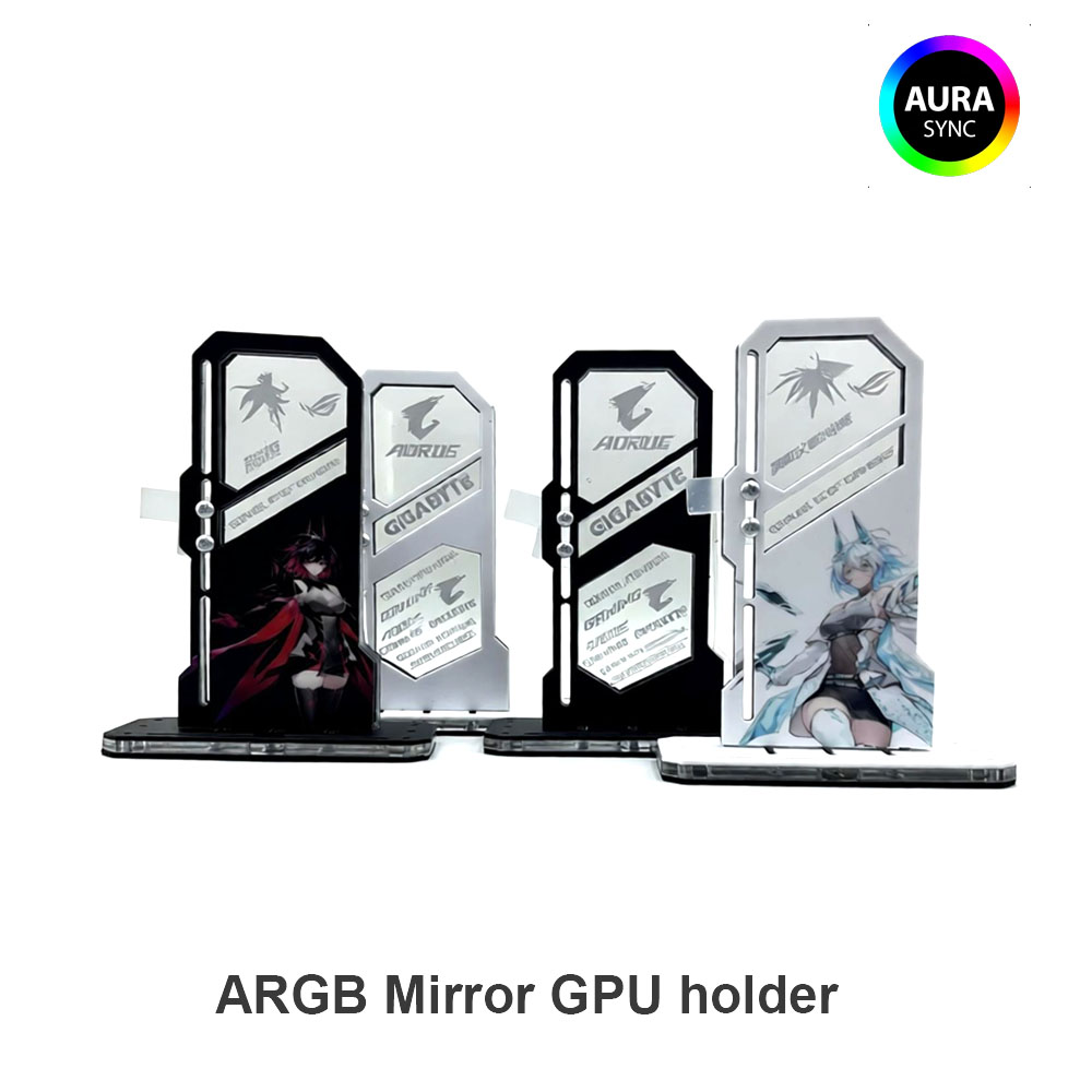 Penyangga VGA Cermin DIY ARGB  - Vertical Gpu Bracket ulasan dan harga